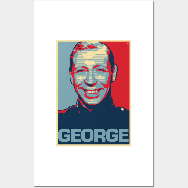 George Wall Art by DAFTFISH